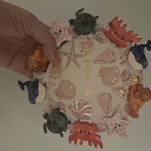 Piper K Sea Creature Hair Clips
